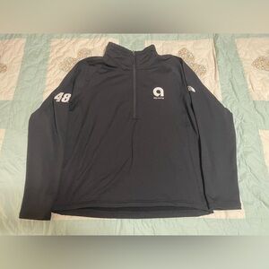 NWT Official Ally Racing NASCAR Quarter Zip 1/4 Pullover The North Face Men’s XL